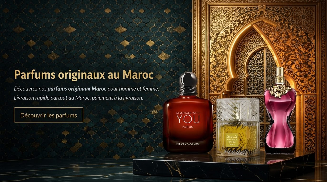 Parfums originaux au Maroc - Dar Al Amber
